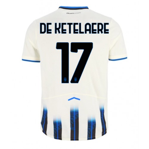 Atalanta Charles De Ketelaere #17 Bortatröja 2025-26 Kortärmad